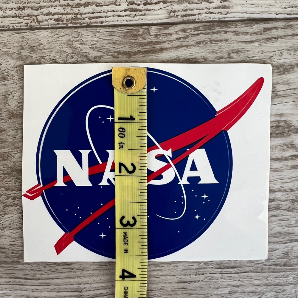 Vintage NASA Original Space Program Logo Sticker - Excellent! - Picture 3 of 5